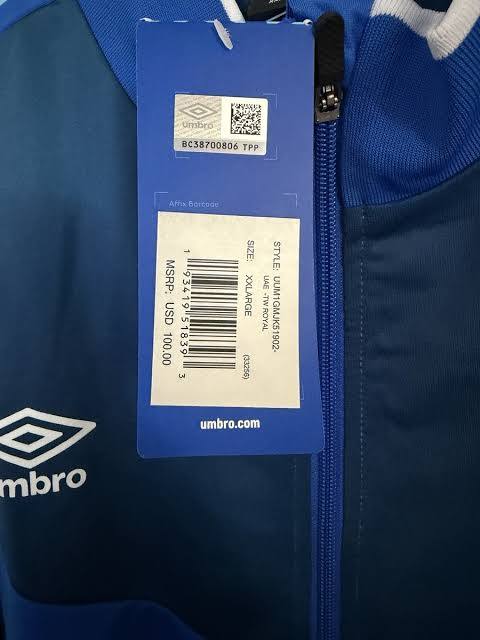 Guatemala Soccer Team Jacket Tag