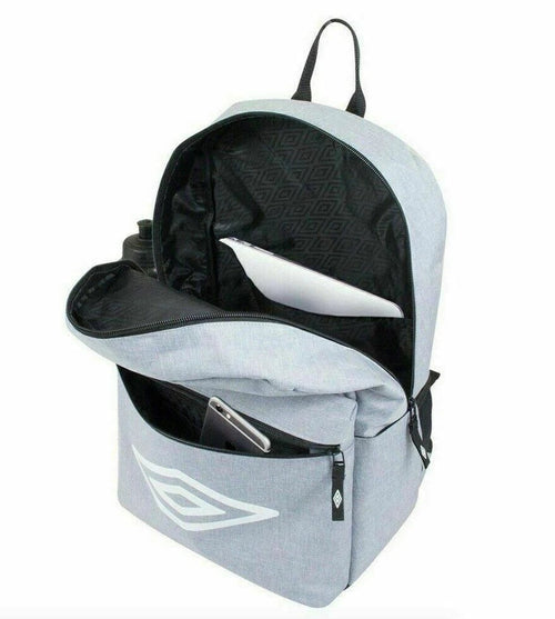 Umbro Forward Backpack Open Interior View