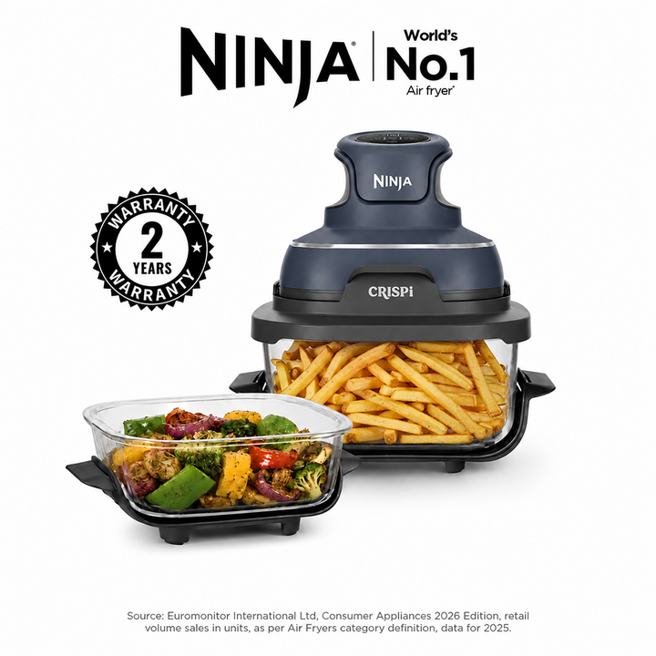 Ninja Crispi CleanCrisp Glass Air Fryer