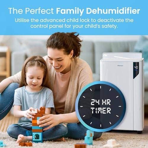 Pro Breeze 20L/Day Compressor Dehumidifier PB-D-23
